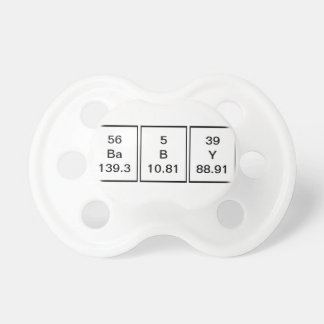 BaBY Chemical Elements pacifier