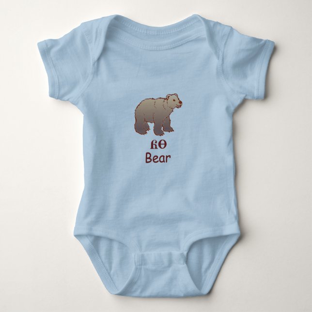 Baby Cherokee Bear Bodysuit (Front)
