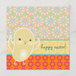 Baby Chick Easter Invitation