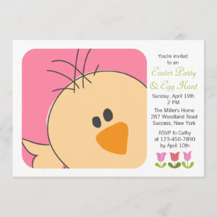 Baby Chick Invitation