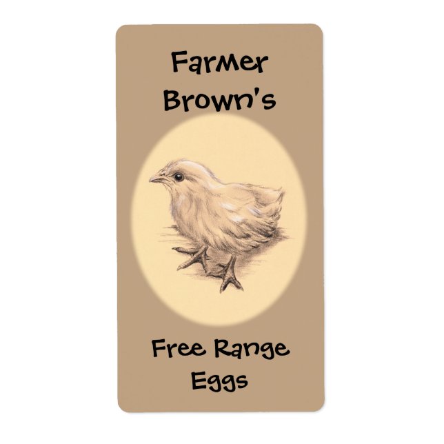 Baby Chicken Drawing Product (Front)