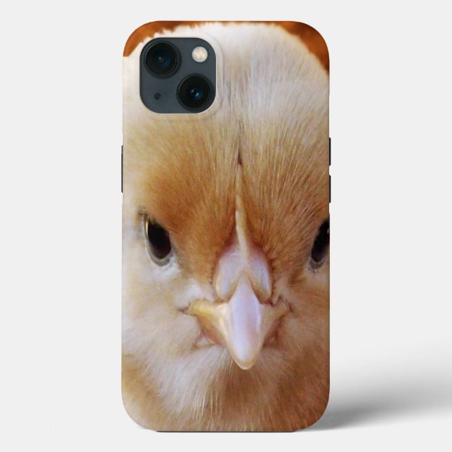 Baby Chicken Face, iPhone 13 Case (Back)