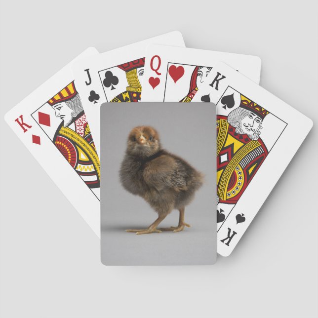 Baby Chicken Playing Cards (Back)
