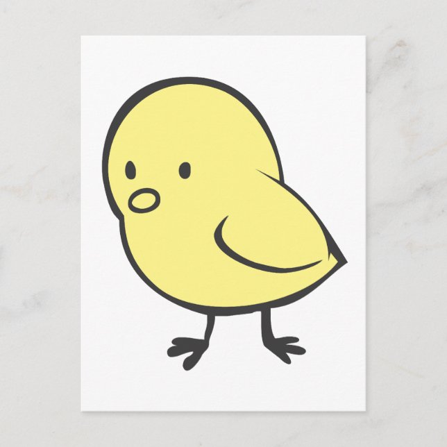Baby Chicken Postcard (Front)
