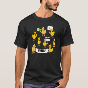 Baby chicks chickens, ducks protesting, I Love Mys T-Shirt