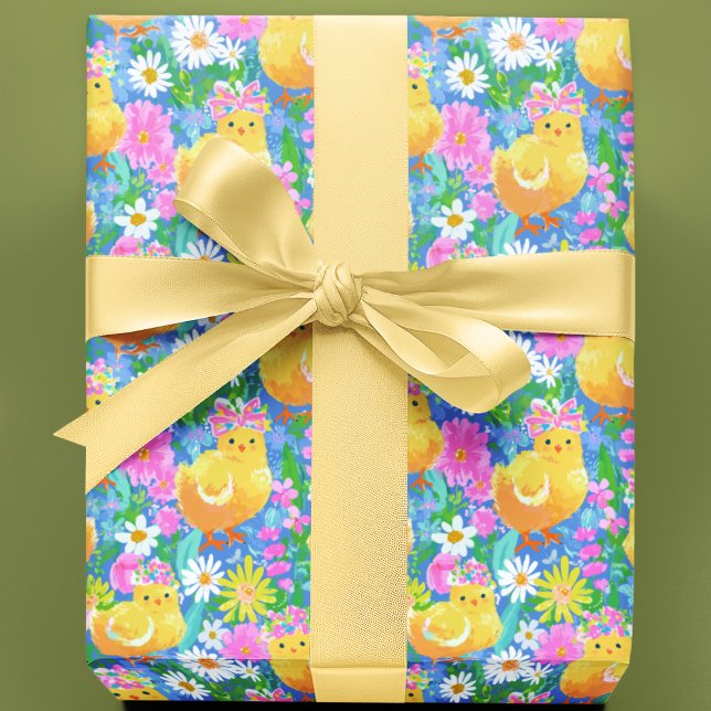 Baby Chicks Pattern | Easter Wrapping Paper (Creator Uploaded)