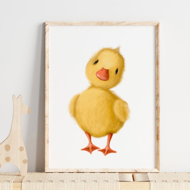 Baby Chicks Print | Baby Chicks Watercolor Print (Creator Uploaded)