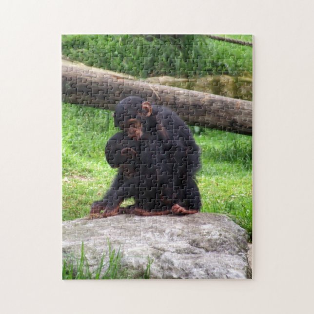 Baby Chimp Puzzle (Vertical)