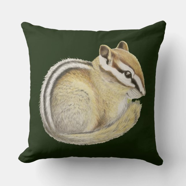 Baby Chipmunk Cushion (Front)