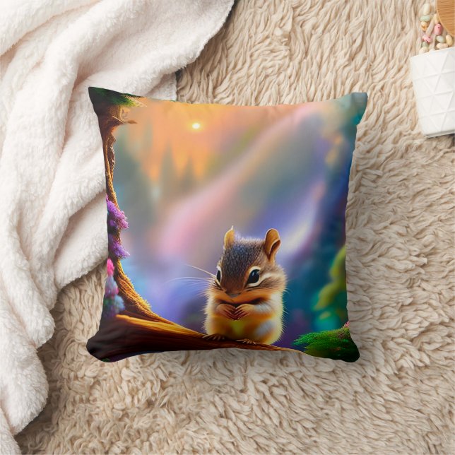 Baby Chipmunk Cushion (Blanket)