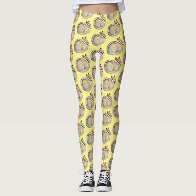 Baby Chipmunk Leggings (Front)