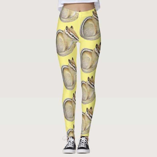 Baby Chipmunk Leggings (Front)