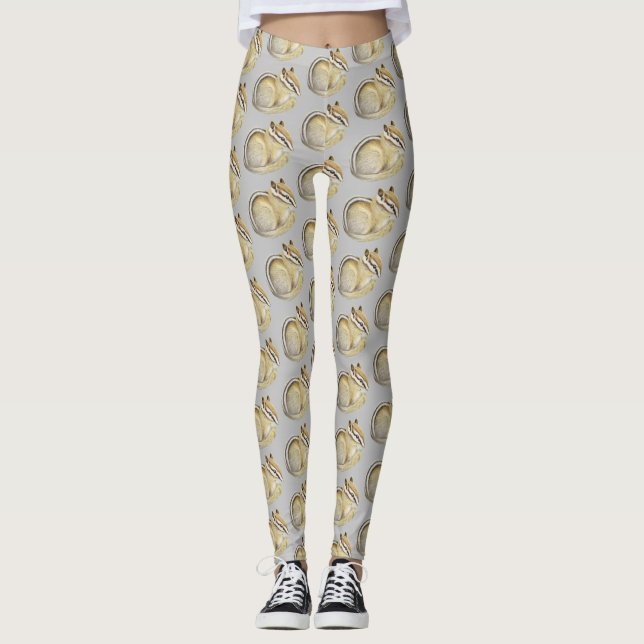 Baby Chipmunk Leggings (Front)