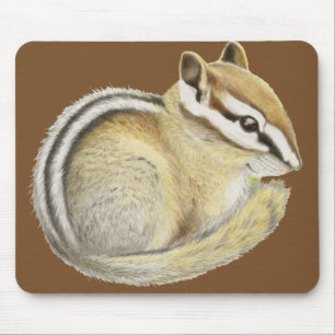 Baby Chipmunk Mouse Pad