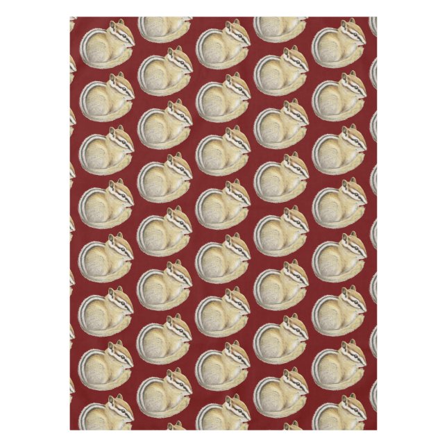 Baby Chipmunk Tablecloth (Front)