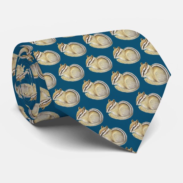 Baby Chipmunk Tie (Rolled)
