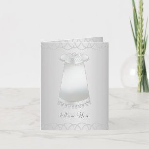 Baby Christening Thank You Cards