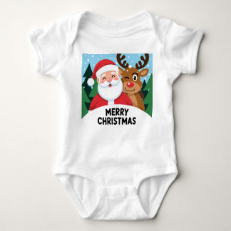 Baby Christmas Baby Bodysuit