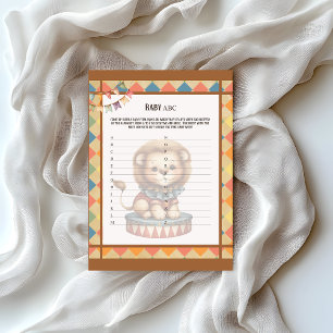 Baby Circus_  Baby ABC Race Game Custom Letterhead