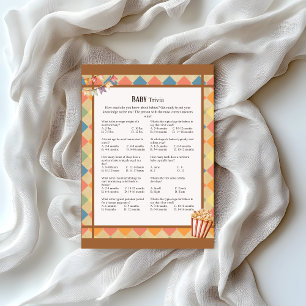 Baby Circus_  Baby Trivia game Custom Letterhead