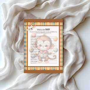 Baby Circus_  Baby Wishes Activity Custom Letterhead