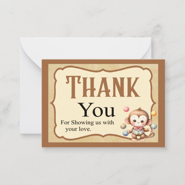 Baby Circus Card (Front)