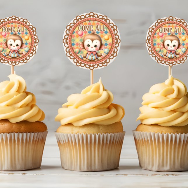 Baby Circus Classic Round Sticker (Creator Uploaded)