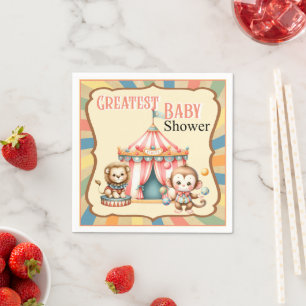 Baby Circus Napkin