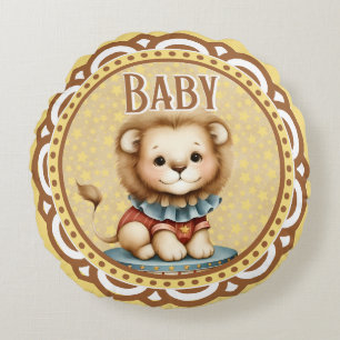 Baby Circus Round Cushion