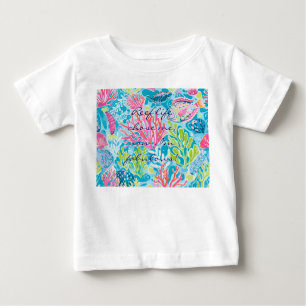 Baby classic t-shirt in stylish graphic