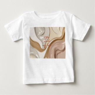 Baby classic t-shirt in stylish graphic