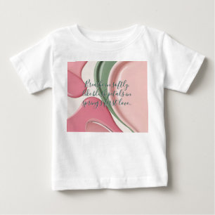 Baby classic t-shirt in stylish graphic