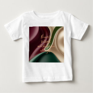 Baby classic t-shirt in stylish graphic
