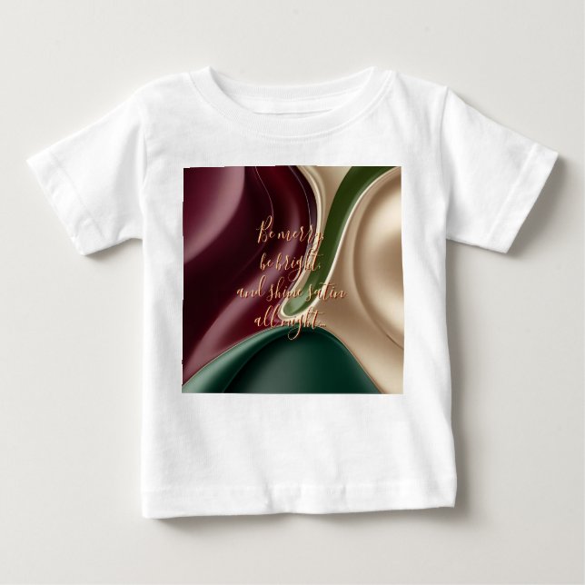 Baby classic t-shirt in stylish graphic (Front)