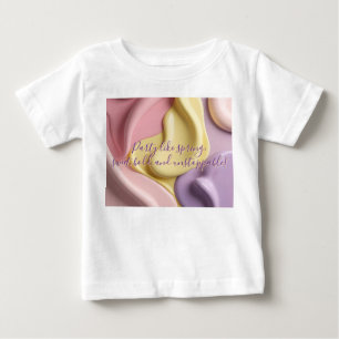 Baby classic t-shirt in stylish graphic