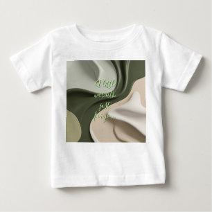 Baby classic t-shirt in stylish graphic