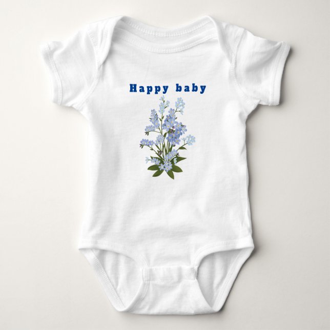 baby cloth baby bodysuit (Front)