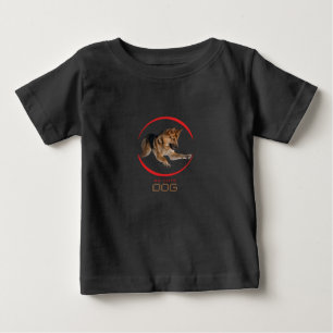 Baby clothe T-shirt, T-shirt with Cute Dog 