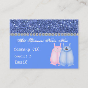 Baby Clothes Glam Business Card