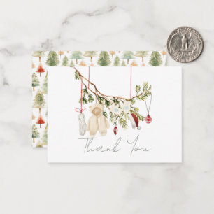 Baby Clothes Laundry Baby Shower Thank You Card