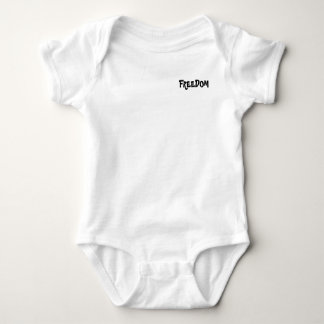 Baby clothes with a freedom logo  baby bodysuit