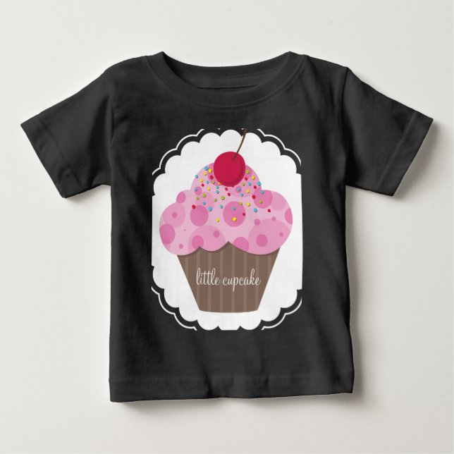 BABY CLOTHING :: sweet cupcake T-Shirt (Front)