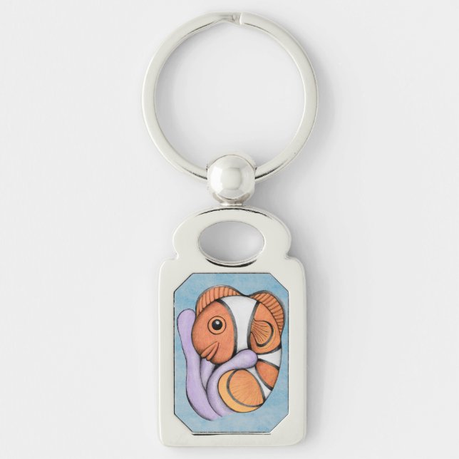 Baby Clownfish Keychain (Front)