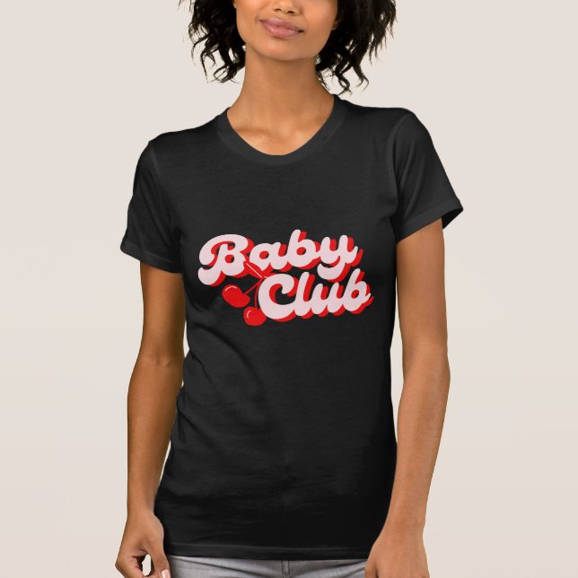 Baby Club Baby Girl Coquette Cherries Cherry Shirt (Front)