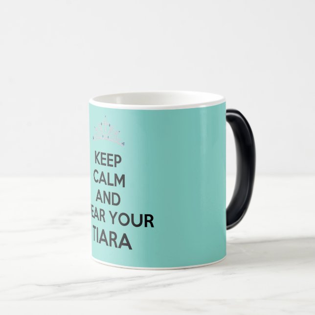 BABY & Co Keep Calm Wear Your Tiara Party Magic Mug (Front Right)