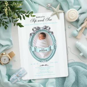 Baby & Co Sip and See Invitation