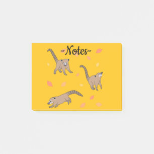 Baby Coatis Post-it Notes