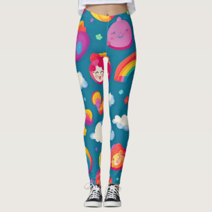 Baby Colourful Personalised Pattern Leggings