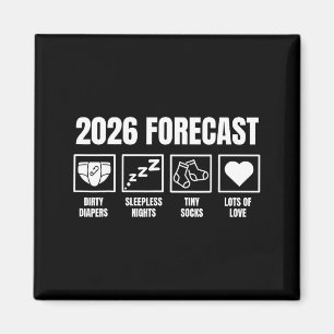 Baby Coming Soon 2026 Pregnancy Announcement Forec Magnet