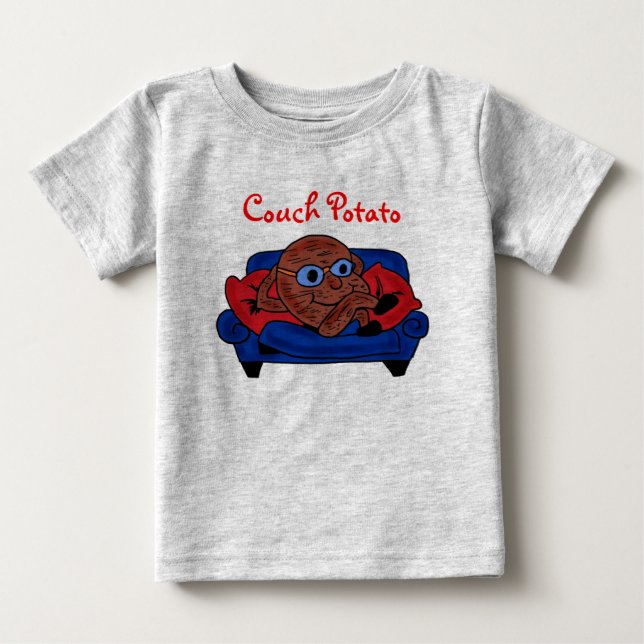 Baby couch potato shirt (Front)